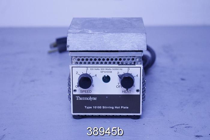 Used Thermolyne 10100 Stirring Hot Plate #38945