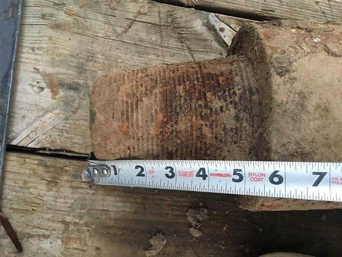 Used Chisel Bit - 9" O.D. x 55" Length