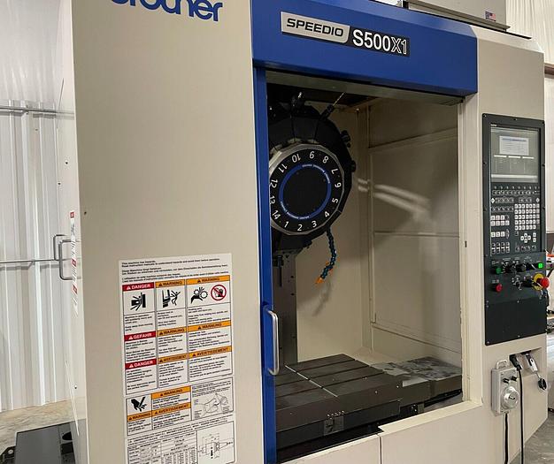 Used 2014 Brother SPEEDIO S500X1 Vertical Machining Center ***Low Hours***