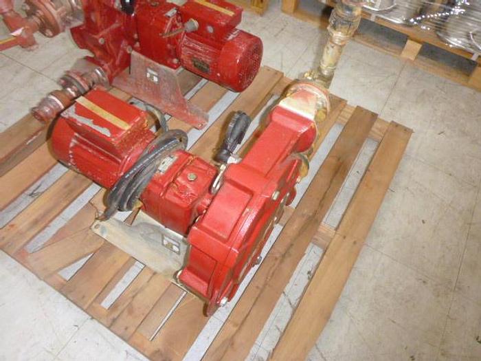 Used Watson Marlow Bredel SPX25 Peristaltic Hose Pump With 2hp Gear motor