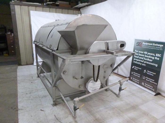 Used Rotary Blancher, 3' Dia. Drum