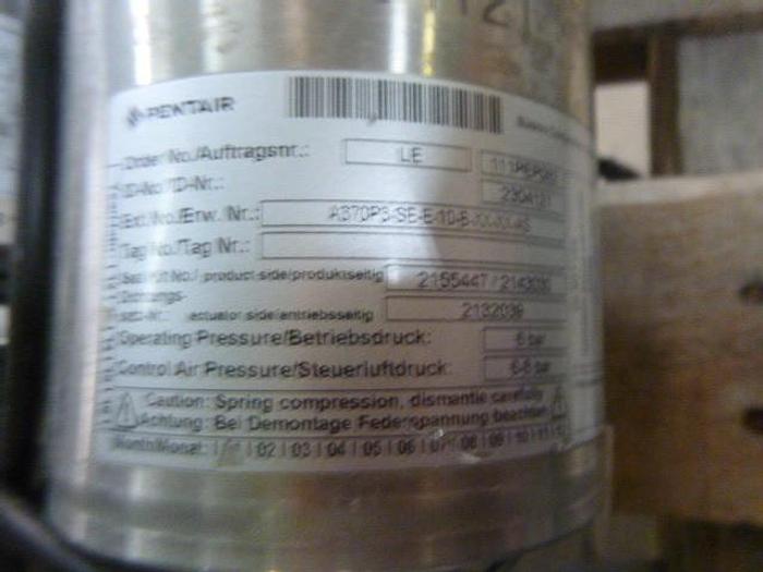 Used Pentair LE & Aseptic 1"/3 Way Dual Body Valves