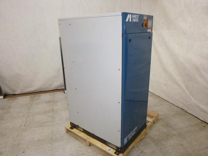 Used Anest Iwata Oil Less Scroll Enclosure Air Compressor; Md#SLE-20H-T460