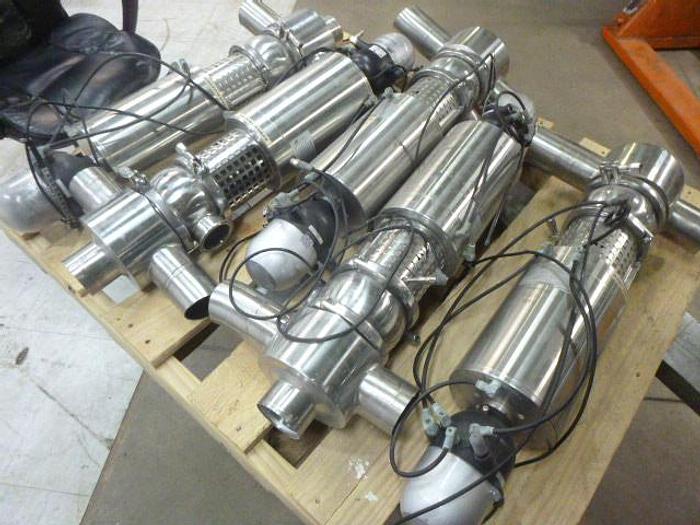 Used Pentair Double Seat Valves; DSV Complete; 3"