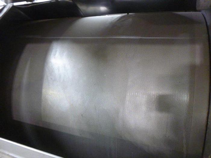Used Rotary Blancher, 3' Dia. Drum