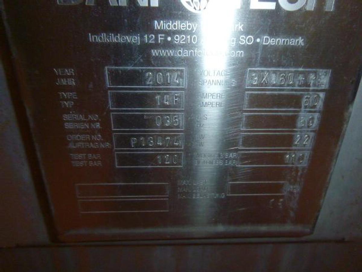 Used Danfotec Meat Press; Md#14F