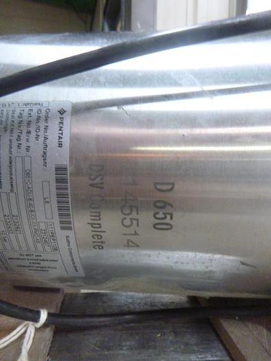 Used Pentair Double Seat Valves; DSV Complete; 4"