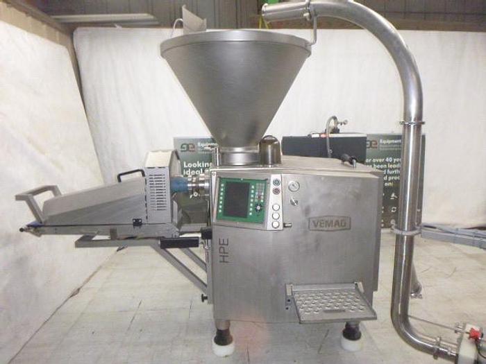 Used Vemag Vacuum Filler; Md#HP25E with Load Hopper
