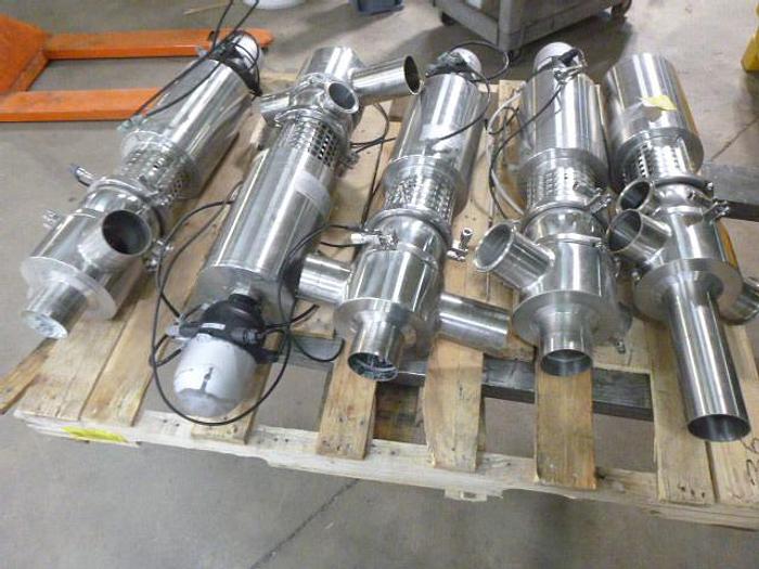 Used Pentair Double Seat Valves; DSV Complete; 3"