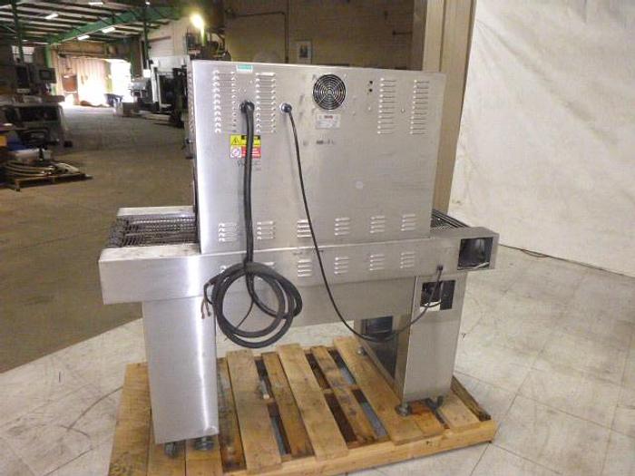 Used Heat Seal Hot Air Shrink Tunnel; Md#1734T-1
