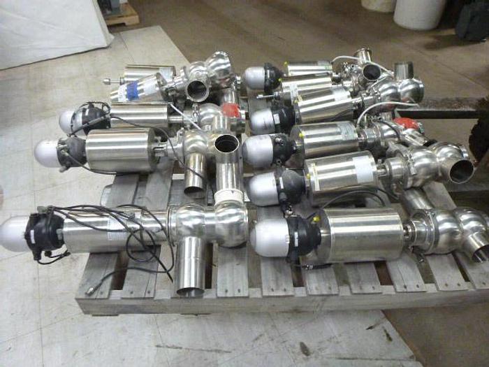Used Pentair LE & VM Valves; 3" Dual Cavity/2 Way
