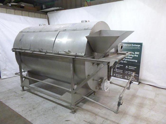 Used Rotary Blancher, 3' Dia. Drum