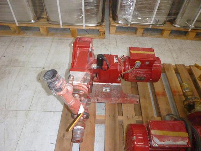 Used Watson Marlow Bredel SPX25 Peristaltic Hose Pump With 2hp Gear motor