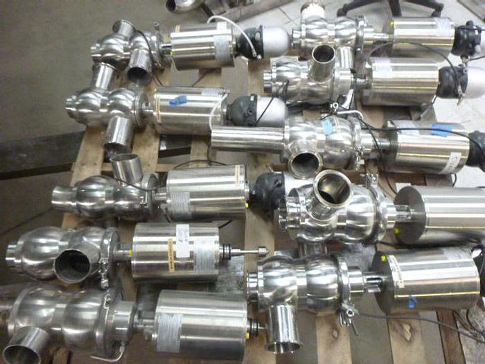 Used Pentair LE and VM 3" Dual Cavity Valves