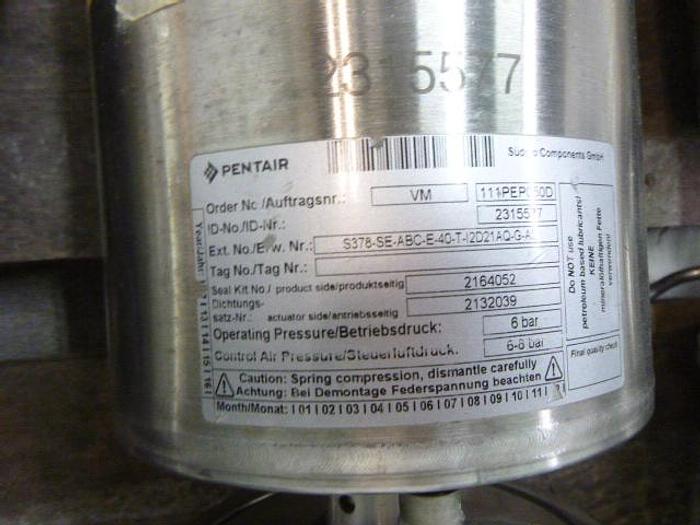 Used Pentair LE, VM, AND EMAIL-TF DUAL CHAMBER VALVES