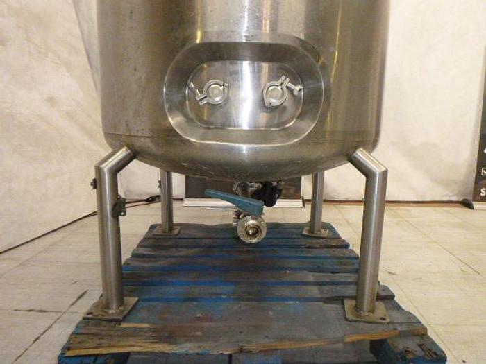 Used Precision Stainless Jacketed Mixing Tank; 200G