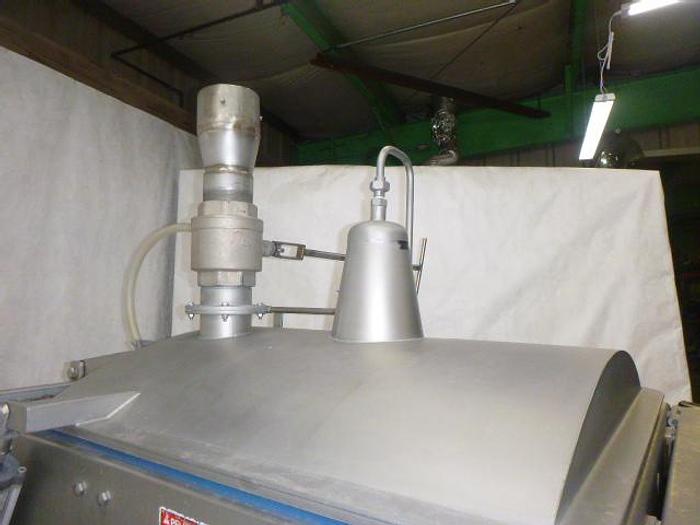 Used Wolfking Dual Shaft Paddle Blender, Vacuum and CO2, Md#TSMV400L