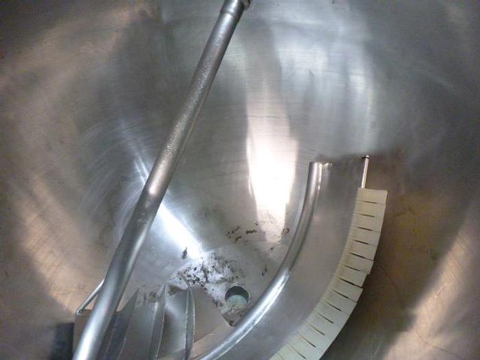 Used Groen 200 Gallon Stainless Steel Spherical Jacketed Scraper Agitated Kettle; Md#INA-200-SP