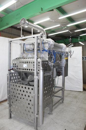 Used AMFEC Dual Paddle Blender W/CO2 Side Injection; Md#510, 1000 Lbs Capacity