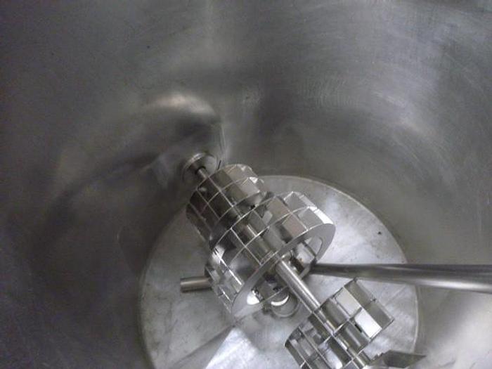 Used Stainless Steel High Shear Mixing Tank, 150G