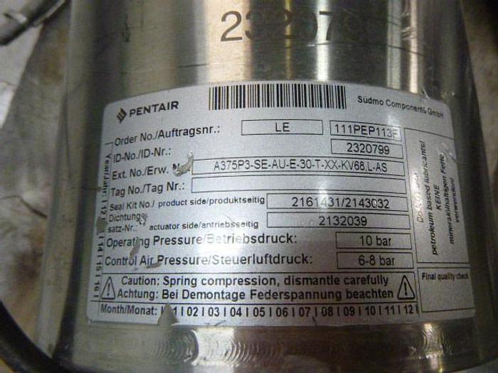 Used Pentair LE Double Seat valves; 3" / 2 Way