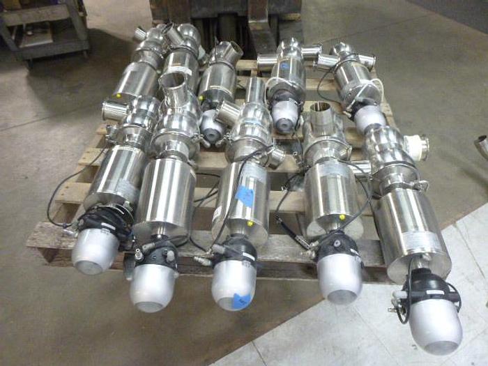 Used Pentair LE and VM 3" Dual Cavity Valves