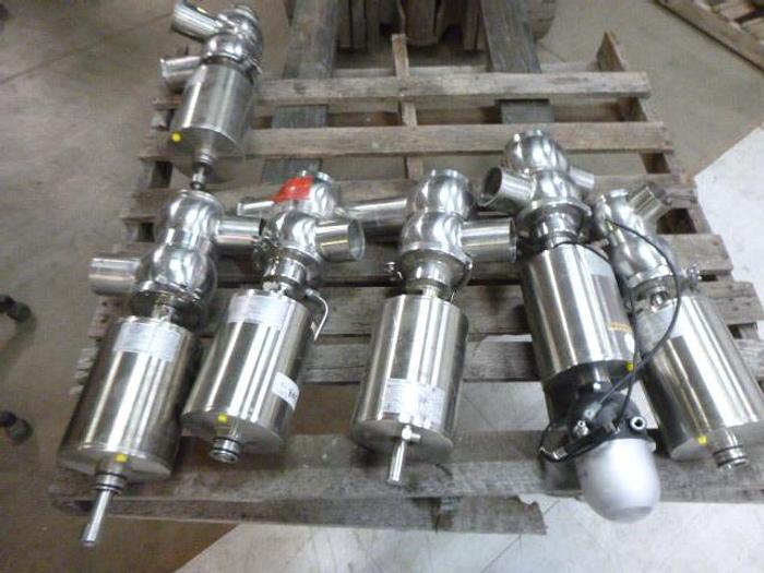 Used Pentair LE DUAL CHAMBER VALVES; 3"/2 WAY