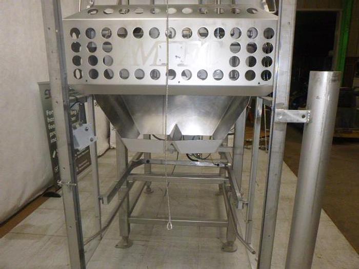 Used AMFEC Dual Paddle Blender W/CO2 Side Injection; Md#510, 1000 Lbs Capacity