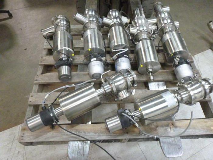 Used Pentair LE Double Seat valves; 3" / 2 Way