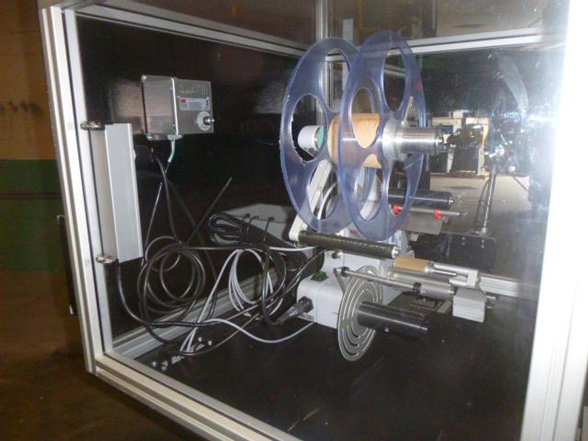 Used Weber Label Applicator, Md# Alpha Compact CC120LH