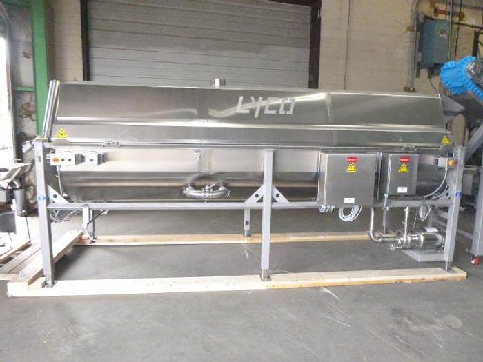 Used Lyco Dual Zone Rotary Drum Cooker/Cooler; 36"x8'x4'