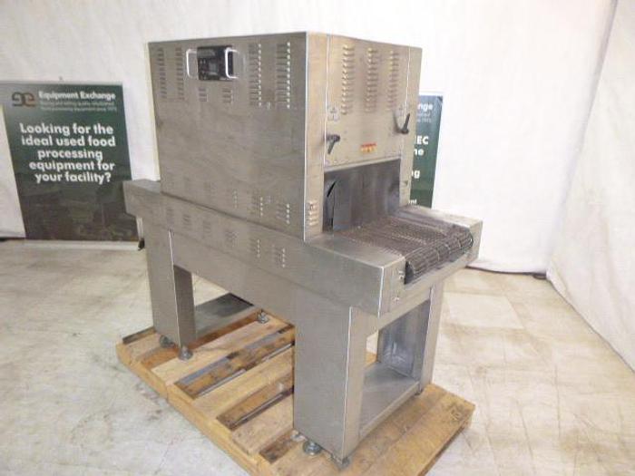 Used Heat Seal Hot Air Shrink Tunnel; Md#1734T-1