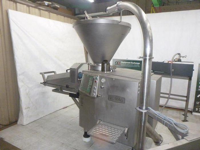 Used Vemag Vacuum Filler; Md#HP25E with Load Hopper