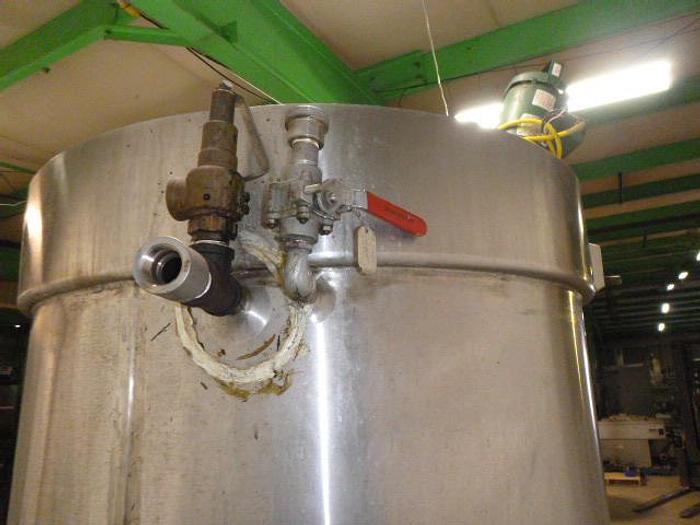 Used Precision Stainless Jacketed Mixing Tank; 200G