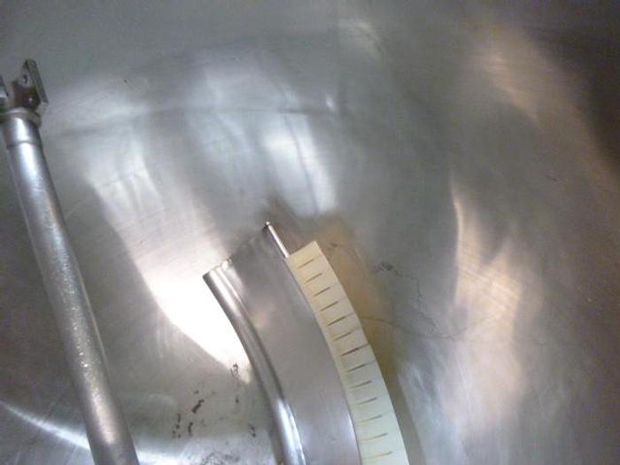 Used Groen 200 Gallon Stainless Steel Spherical Jacketed Scraper Agitated Kettle; Md#INA-200-SP