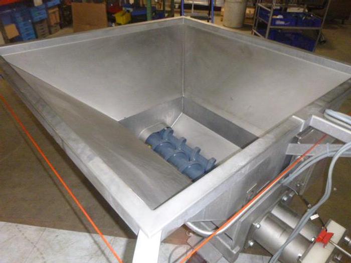 Used Vemag Vacuum Filler; Md#HP25E with Load Hopper