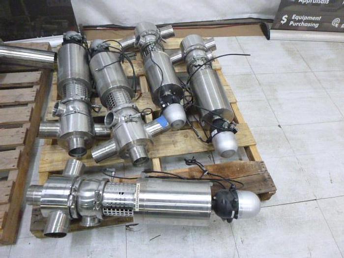 Used Pentair Double Seat Valves; DSV Complete; 3"