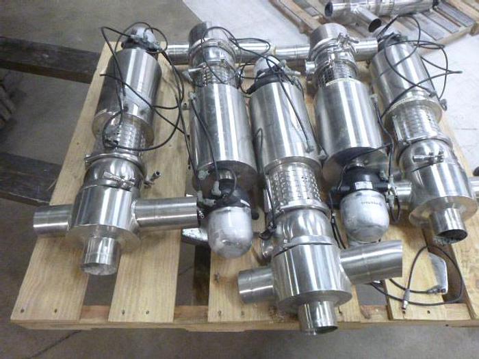 Used Pentair Double Seat Valves; DSV Complete; 3"