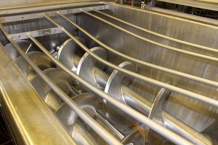 Used Blentech Blender, jacketed, hollow flight & injection; Md#DM-28120-JDH, 2011