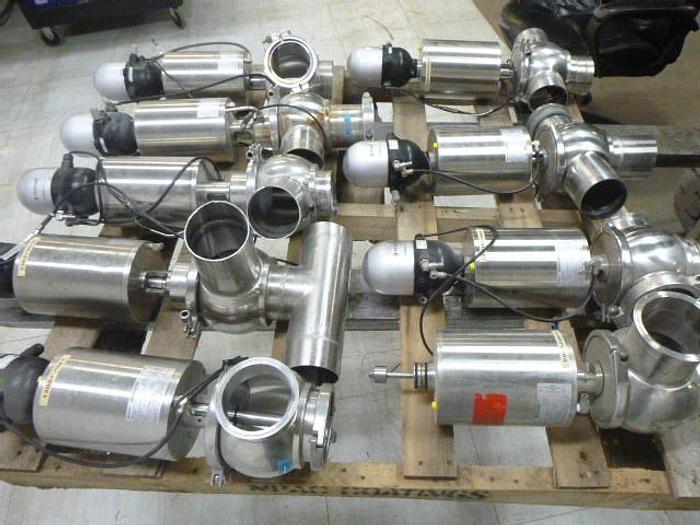 Used Pentair LE Double Seat Valves; 4"/ 2 Way