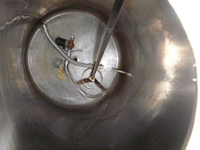 Used Precision Stainless Jacketed Mixing Tank; 200G
