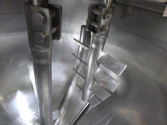Used Groen Jacketed Steam Kettle with Single and Scrape Surface Agitation; Md#TA-200, 200G