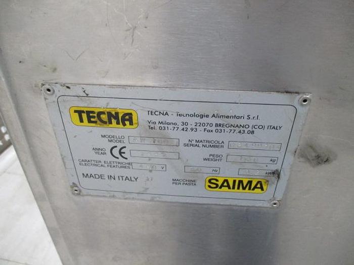 Used Tecna Saima Pasta/Dough Extruder; Md#AR100