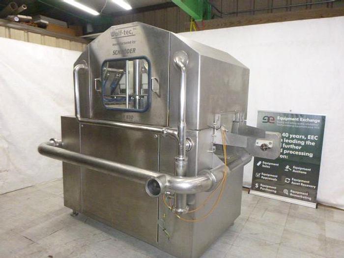 Used Wolf-Tec (Schroder) Conveyor Belt Injector; Md# IMAX630