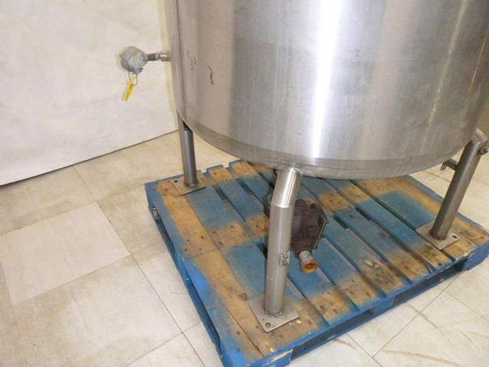 Used Precision Stainless Jacketed Mixing Tank; 200G