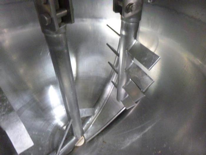 Used Groen Jacketed Steam Kettle with Single and Scrape Surface Agitation; Md#TA-200, 200G