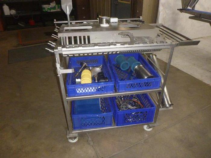 Used Vemag Vacuum Filler; Md#HP25E with Loaf Cutter and Load Hopper