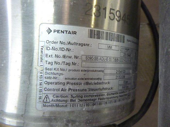 Used Pentair LE and VM 3" Dual Cavity Valves