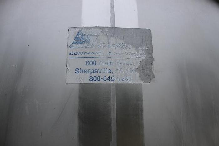 Used Stainless Steel Vertical Tank