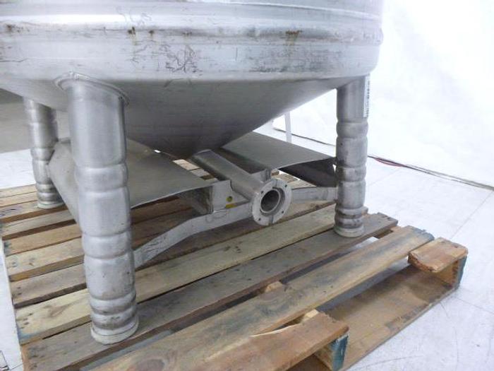Used STOCKLIN STAINLESS STEEL STORAGE IBC TANK; Md#3070, 900L